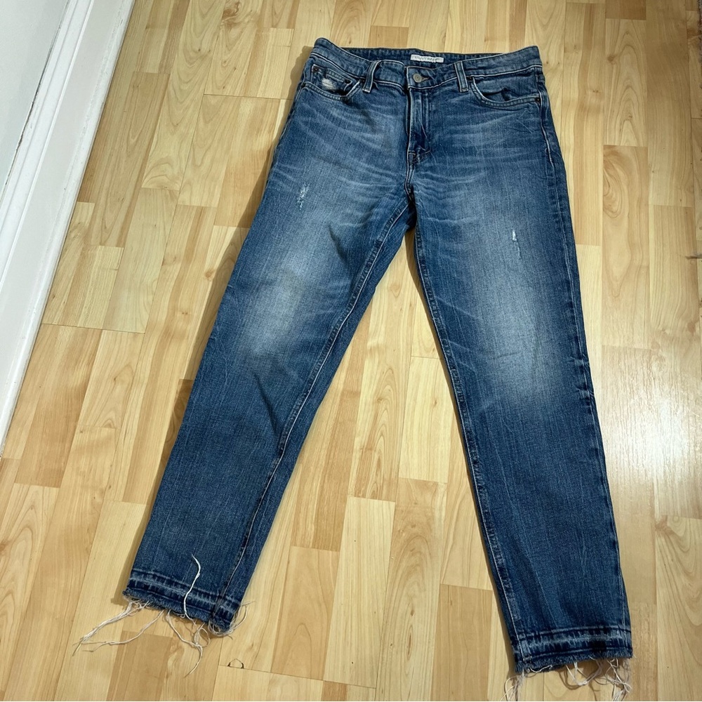 Lucky Brand Womens Mid Rise Boyfriend Sienna Mid Rise Denim Size 4/27